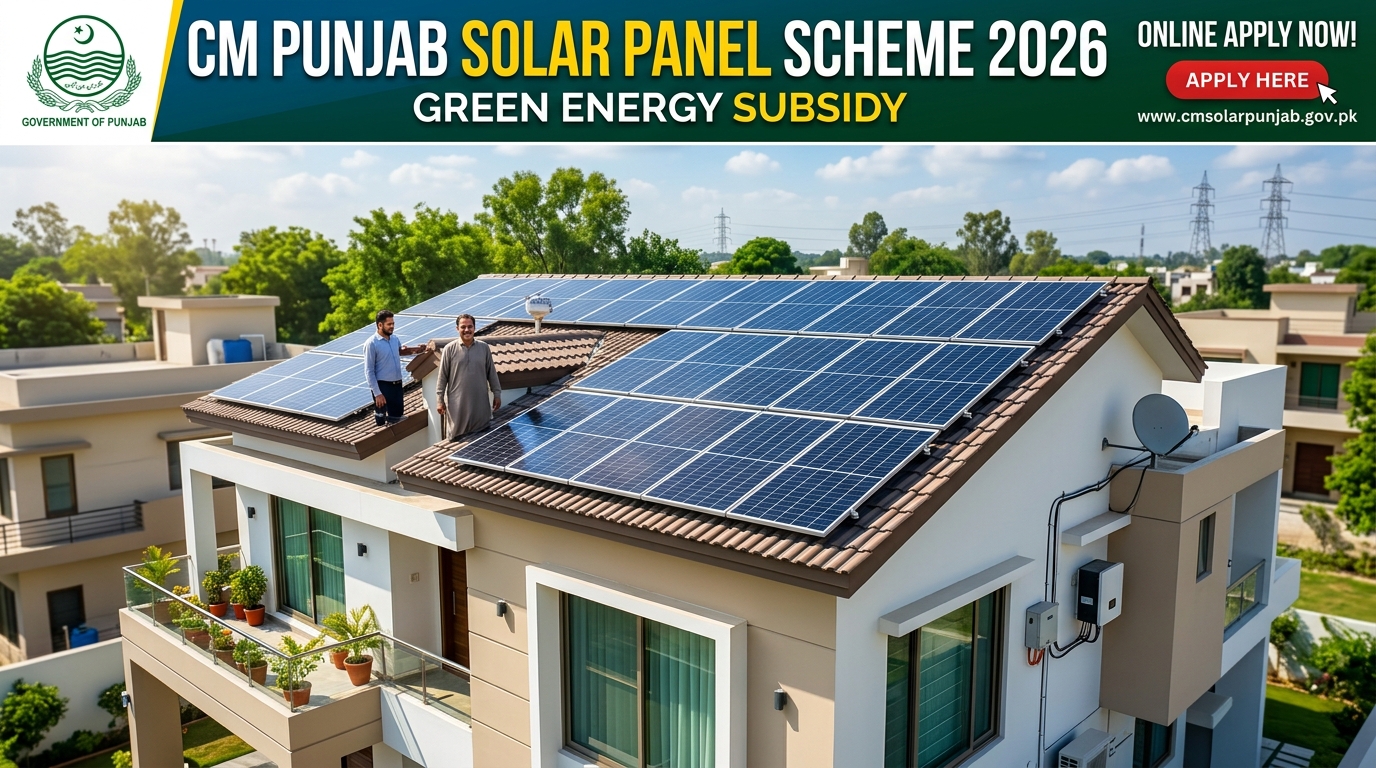 CM Punjab Solar Panel Scheme 2026 Online Application Form