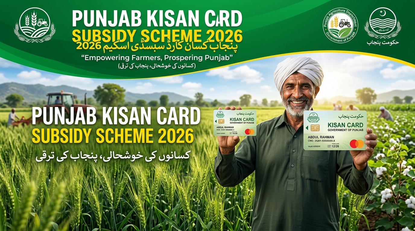 Punjab Kisan Card Subsidy Scheme 2026 Online Registration